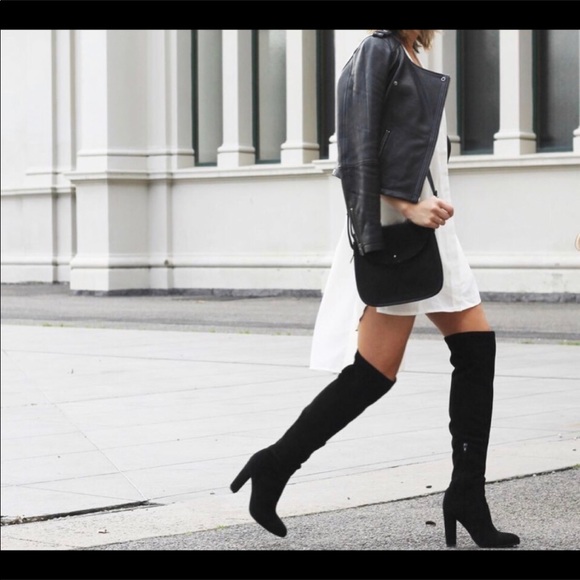 The Knee Over BootsPoshmark ShoesSuede Taj Tony Bianco W9bIeYEDH2